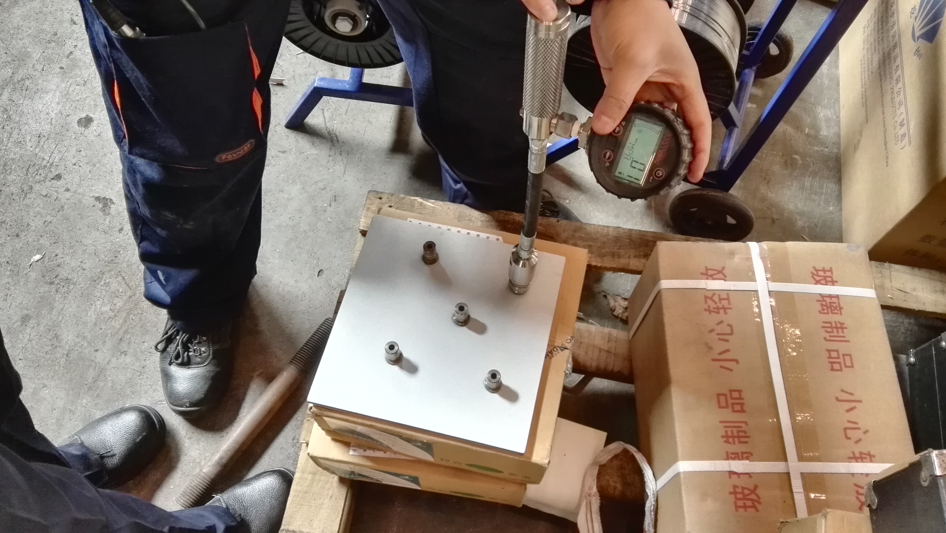 現(xiàn)場(chǎng)拉拔測(cè)試